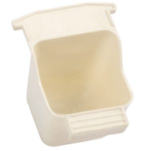 Ταίστρα - Feeding bowl RIO white No4, 8 x 5 x 5.4 cm