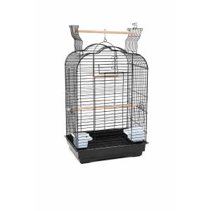 Κλουβί για Παπαγάλους Blu The Parrot Cage No4, 47,5x36x68cm Μαύρο