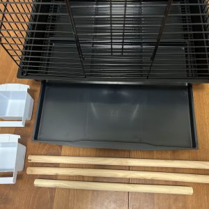 BLU THE PARROT CAGE BLACK No1 2