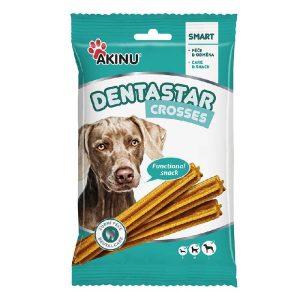 Λιχουδιές Σκύλου - Akinu DENTASTAR denta sticks για μεγαλόσωμα σκυλιά 7pcs 130gr