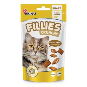 Λιχουδιές Γάτας Akinu FILLIES Μπουκίτσες με κοτόπουλο και τυρί 50g