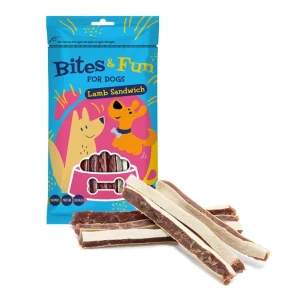 Λιχουδιές σκύλου φυσικές Akinu BITES & FUN Lamb Sandwich 0.1 κ
