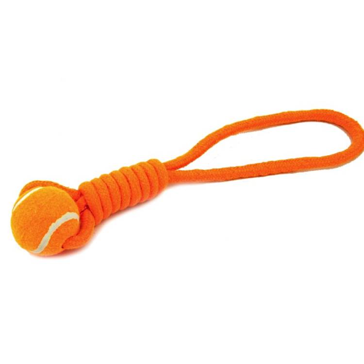 Παιχνίδια σκύλου βαμβακερά ΑΚΙΝU sport Μπαλάκι τένις 40cm 0.4 κ.