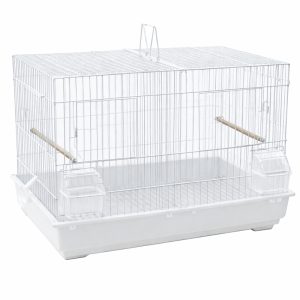 Κλουβί για πουλιά Cage DAFFY LOVE BIRDS white No5 3 κιλών