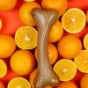 Παιχνίδι σκύλου μεγάλο Taste & fun Orange fruity bone 0.3 κιλά