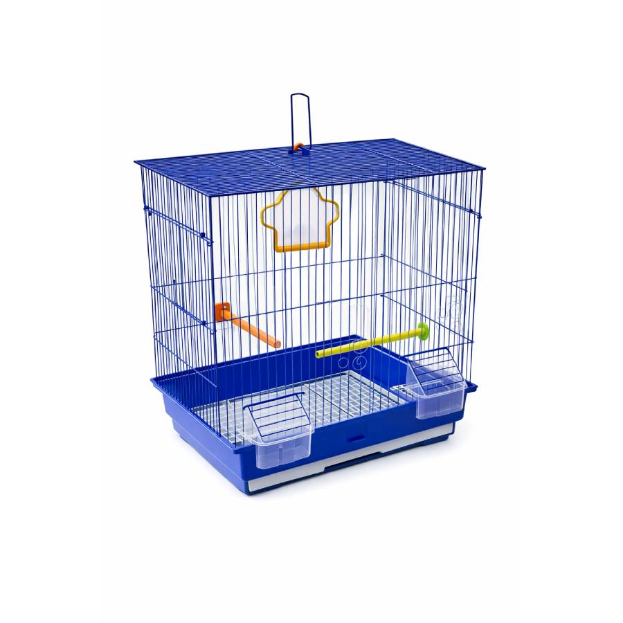 Κλουβί για μικρά πουλιά Bird Cage ZAZU No5 0.3 κιλά μπλε