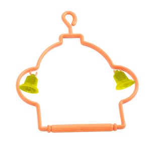 Κρεμαστό παιχνίδι για πουλιά Κούνια Swing hanging toy for birds ZAZU πορτοκαλί 0.1 κ.