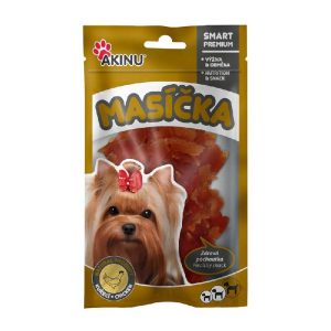Λιχουδιές σκύλου φυσικές Akinu φιλετάκια κοτόπουλο 0.75 κ.