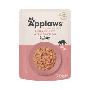 Πατέ γάτας τόνος γαρίδα Applaws Pouch Jelly 0.1 κ.