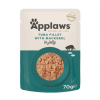 Πατέ γάτας με ψάρι Applaws Pouch Jelly Τόνος με Σκουμπρί 0.1 κ.