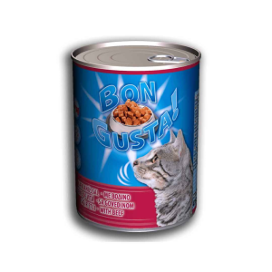 Κονσέρβα γάτας βοδινό Bon Gusta 415 gr