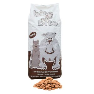 Ξηρά τροφή σκύλου υψηλής ποιότητας Bite After Bite B2 15κ.