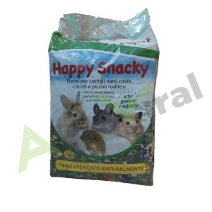 Σανός για κουνέλια φυσικός Happy Snacky 1 κ.