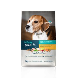 Τροφή ηλικιωμένου σκύλου με σολομό Internutri Tasty Dog Senior 3kg