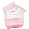 Κλουβιά πουλιών Κλουβί Bird cage pink ZAZU No4 0.5 κ