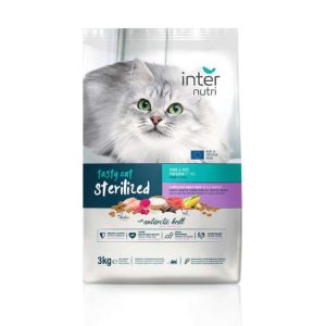 Ξηρά τροφή στειρωμένης γάτας Internutri Tasty Cat Sterilized 3kg
