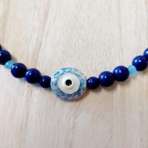 Κολιέ σκύλου premium MEDALIST Necklace Blue eyes 35 cm 0.1 κ.