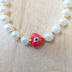 Κολιέ σκύλου κόκκινη καρδιά MEDALIST Necklace κόκκινο 0.1 κιλό