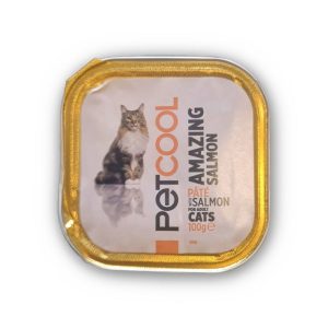Πατέ γάτας με σολομό Pet Cool 100g - Πατέ Γάτας με Σολομό και Ωμέγα-3