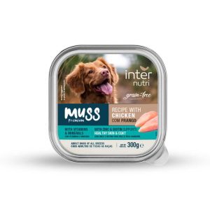 Πατέ σκύλου με κοτόπουλο Internutri Muss Chicken Pate 300gr