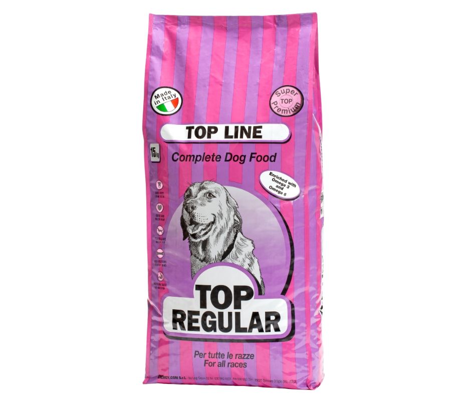 Ξηρά τροφή σκύλου Top Line Top Regular 15 κιλά