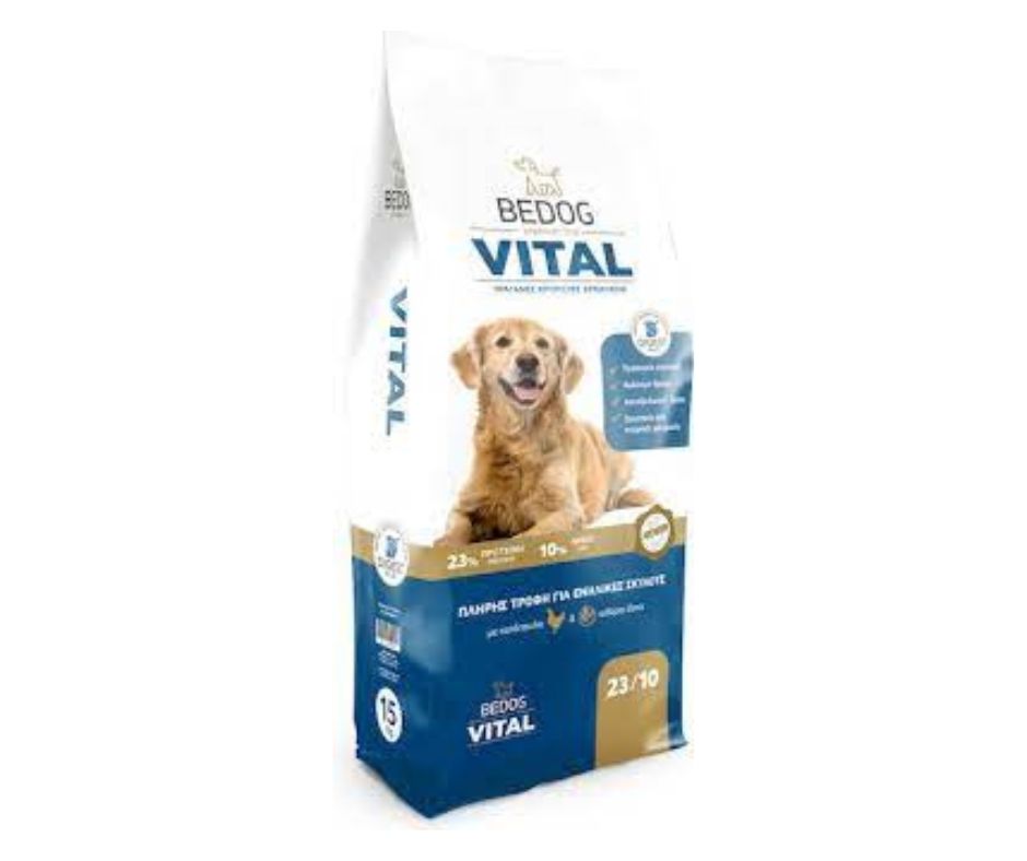 Ξηρά τροφή σκύλου BE DOG VITAL 15 κιλών