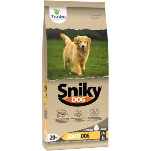 Τροφή ενήλικου σκύλου κοτόπουλο Sniky Adult Dog 20 κ.