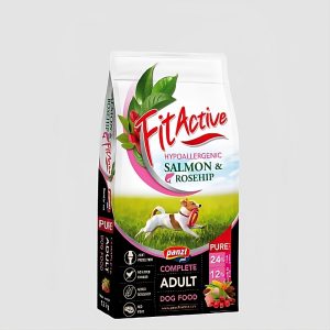 Υποαλλεργική τροφή σκύλου σολομός FitActive Pure Salmon Rosehip 3kg