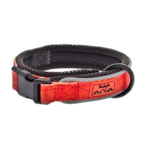 Collar S 28-35cm περιλαίμιο σκύλου κόκκινο - ρυθμιζόμενο