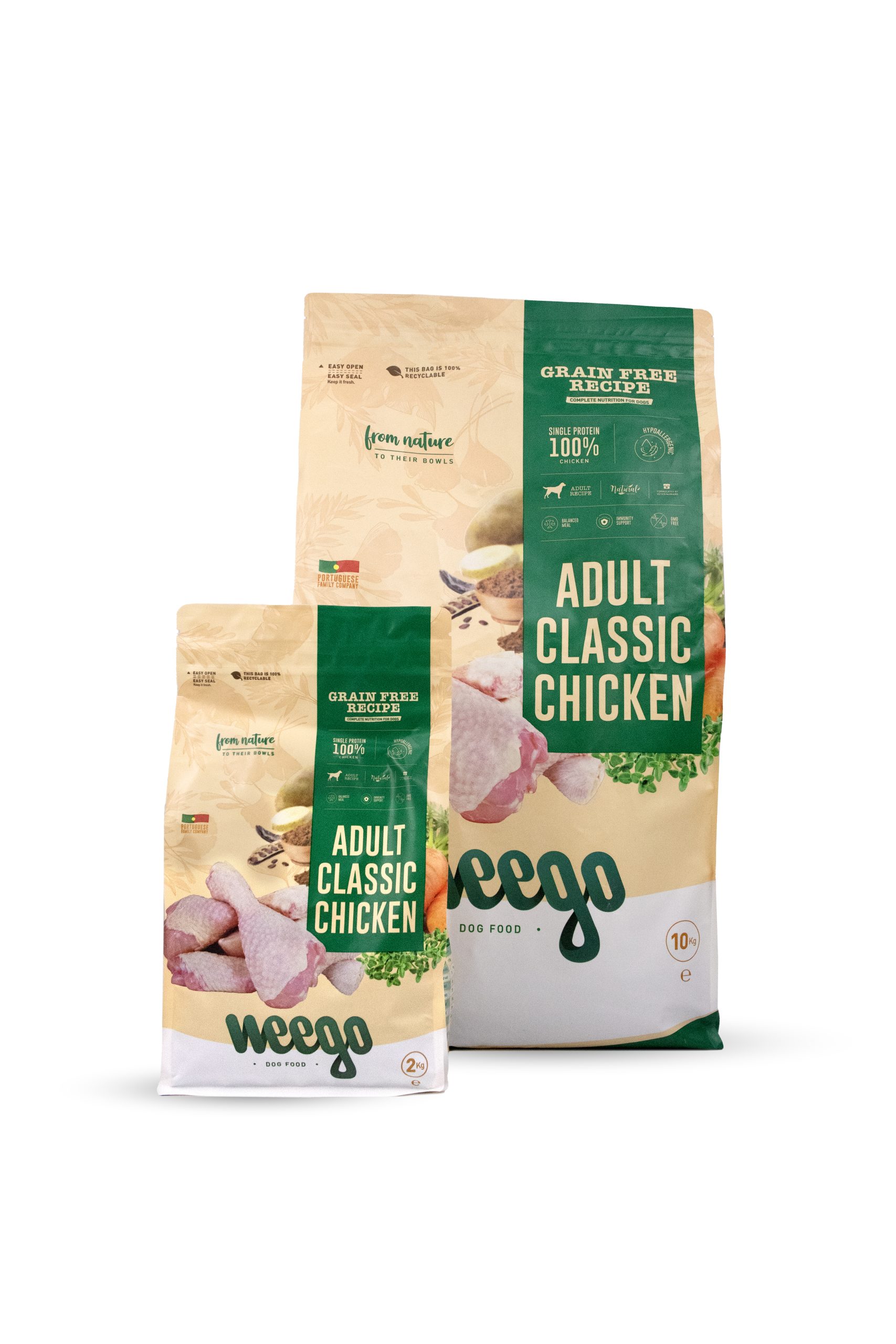 WEEGO ADULT CLASSIC CHICKEN GRAIN FREE 10Kg (WDF12) - Εικόνα 3