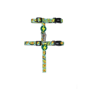 Dashi Avocado ρυθμιζόμενο σαμαράκι γάτας ρυθμιζόμενο - ανθεκτικό πολυεστερικό με σύστημα ασφάλειας