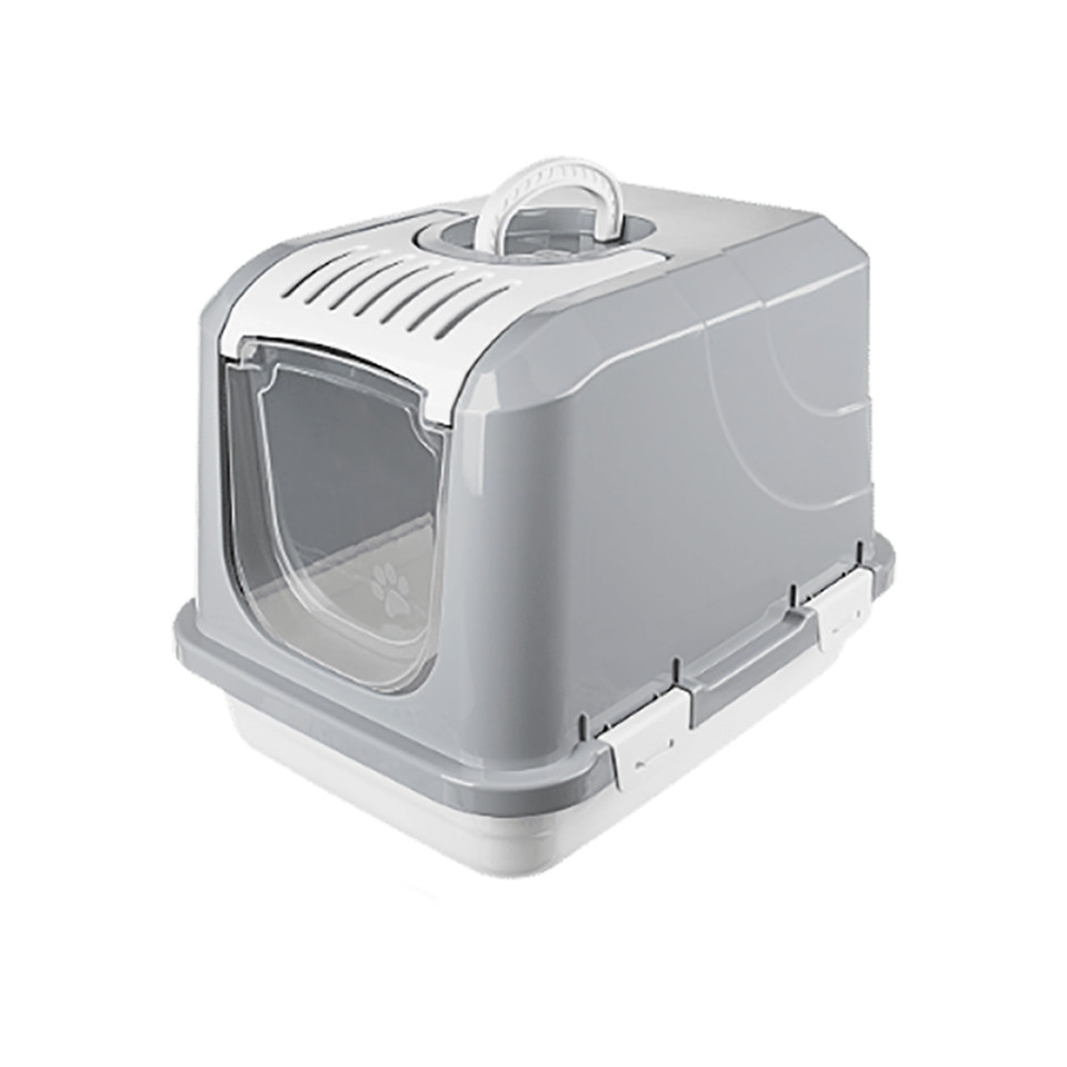 Bagheera 66x46x46H κλειστή λεκάνη γάτας - ανθεκτικός σχεδιασμός και έλεγχος οσμών