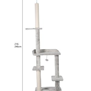 YOUR CATS SECRET PLACE CAT TREE 60x40x216-246cm υψος (CT-SP) - Εικόνα 3