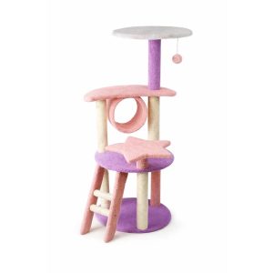 Ονυχοδρόμιο L55xW40xH101cm ονυχοδρόμιο γάτας πολλαπλά επίπεδα - πολλαπλά επίπεδα και πλατφόρμες