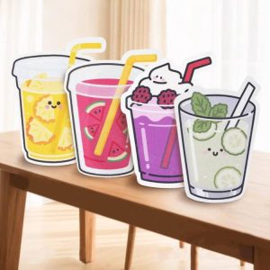 ΑΥΤΟΚΟΛΛΗΤΟ ΟΝΥΧΟΔΡΟΜΙΟ DRUNK BUT HAPPY CAT CUCUMBER 45*60cm (DRUNK1-4560) - Εικόνα 3