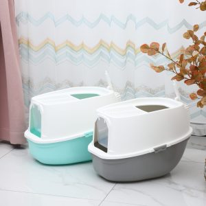 ΚΛΕΙΣΤΗ ΛΕΚΑΝΗ ΓΑΤΑΣ TOP ROOF OPENING (CAT-ROOF) L61×W42×H41cm - Εικόνα 2