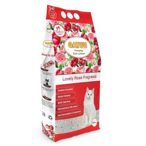 Gatuu 10L άμμος γάτας τριαντάφυλλο - Αμμος υγιεινής γάτας με άρωμα τριαντάφυλλο