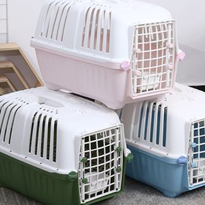 BUDDY PLASTIC DOG CARRIER WITH MAT GREEN L580XW370XH371mm (BDCG-4) - Εικόνα 4