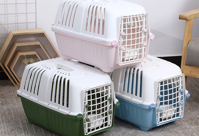 BUDDY PLASTIC DOG CARRIER WITH MAT GREEN L580XW370XH371mm (BDCG-4) - Εικόνα 4