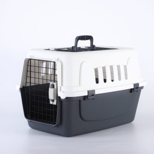 Box 47x30x29 κλοβί μεταφοράς κατοικιδίων - κλουβάκι με μεταλλική πόρτα