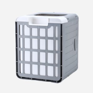 MR STINKY FOLDABLE LITTER BOX ΓΚΡΙ L490 Χ W392 Χ H383mm (MRSTI-GREY) - Εικόνα 2