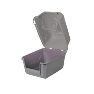 CATBUS ΚΛΕΙΣΤΗ ΛΕΚΑΝΗ ΓΑΤΑΣ ΓΚΡΙ 52x37x48H (CATB-006) - Εικόνα 2