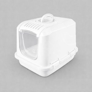 Alice Lux Series 50x37x38,5cm κλειστή λεκάνη γάτας - πορτάκι και αναδιπλούμενο καπάκι