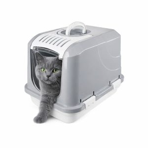 BAGHEERA ΚΛΕΙΣΤΗ ΛΕΚΑΝΗ ΓΑΤΑΣ ΓΚΡΙ 66*46*46H (BAGG-001) - Εικόνα 2