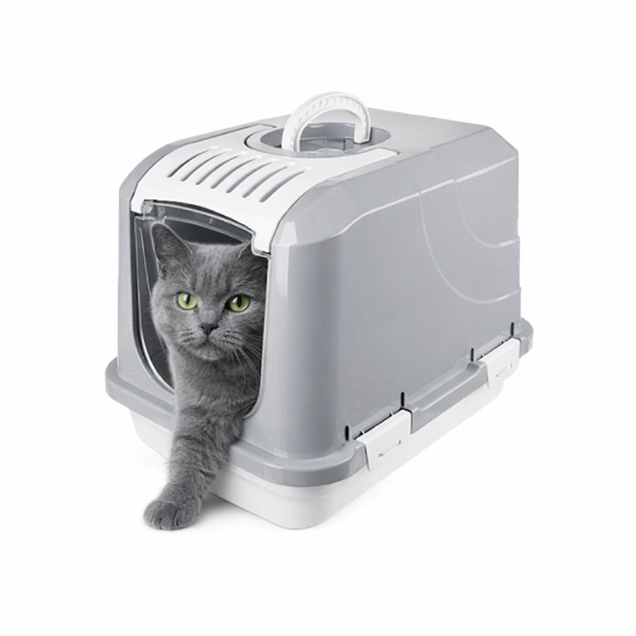 BAGHEERA ΚΛΕΙΣΤΗ ΛΕΚΑΝΗ ΓΑΤΑΣ ΓΚΡΙ 66*46*46H (BAGG-001) - Εικόνα 2