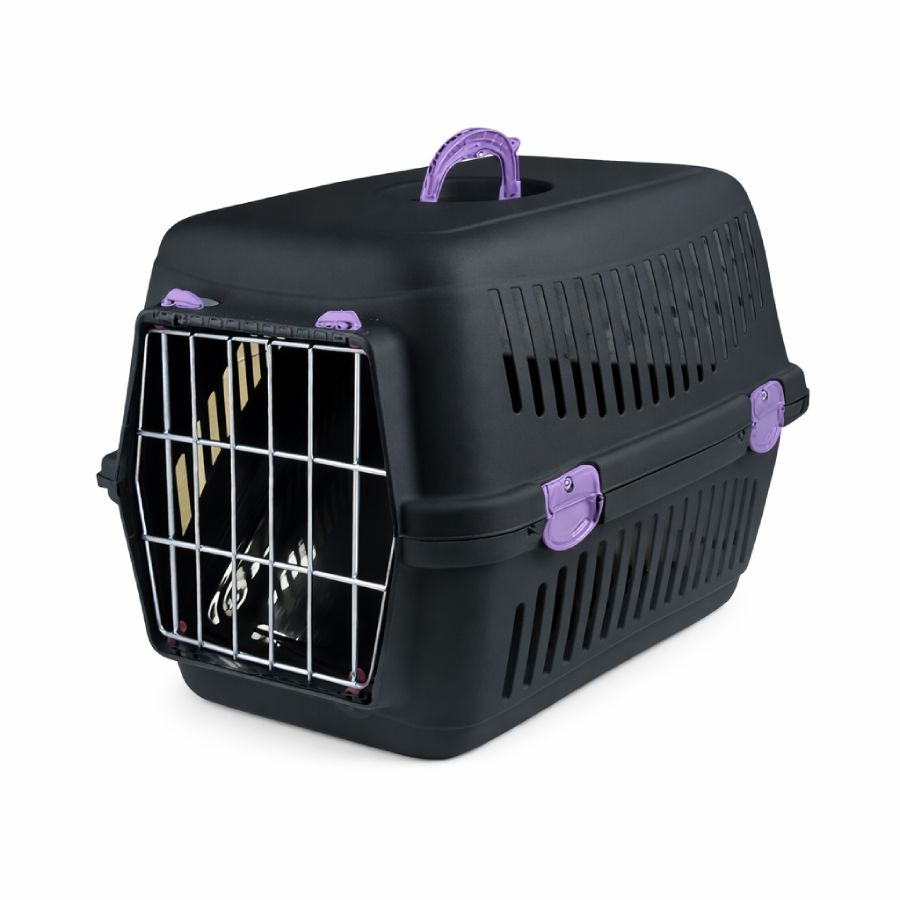 Felix 48x32,5x32,5cm μποξ μεταφοράς κατοικιδίου - μεταλλική πόρτα και κουμπώματα