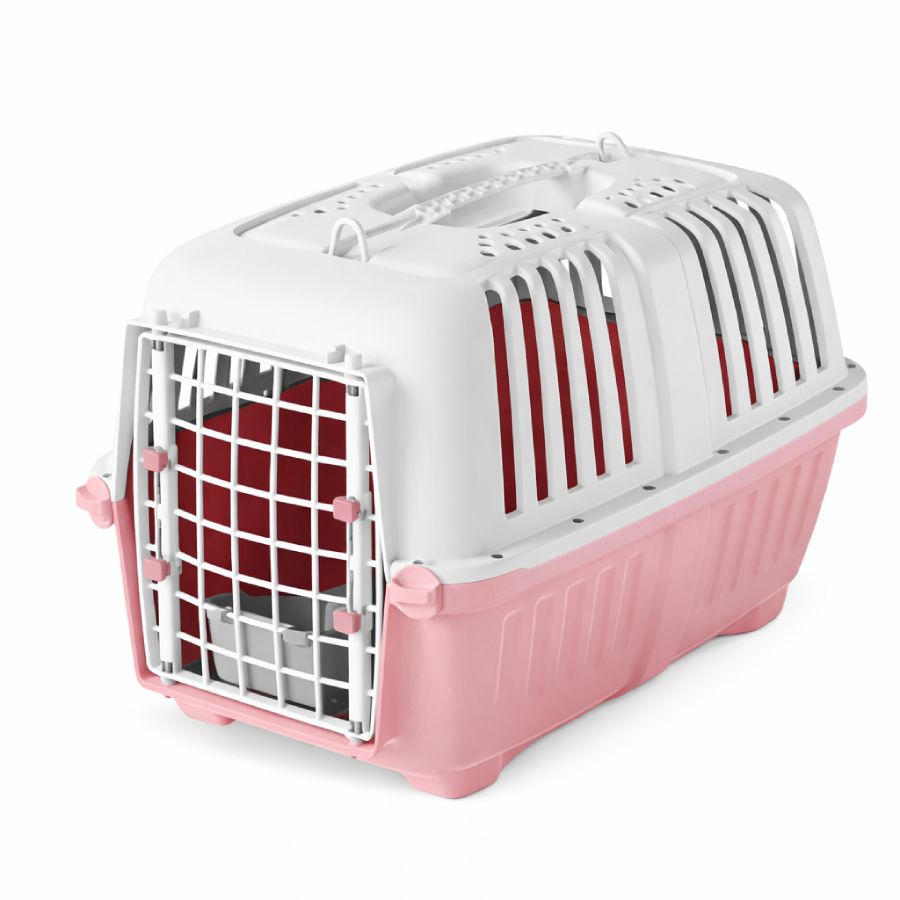 Buddy L 580x370x371mm πλαστικό κλουβί μεταφοράς σκύλου - με υπόστρωμα