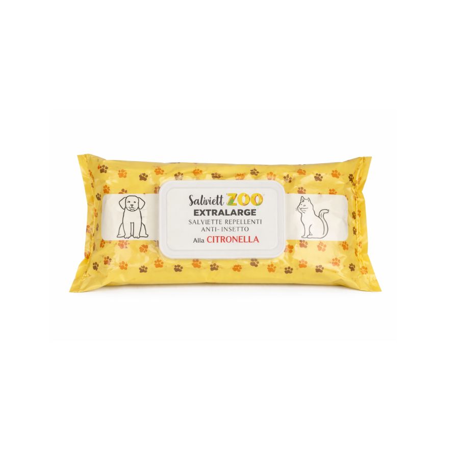 Υγρά Υγρά Μαντηλάκια Καθαρισμού Κατοικιδίων με Σιτρονέλα 40τμχ - υγρά μαντηλάκια κατοικιδίων