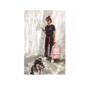 ZeeDog Οδηγός Περιπάτου Σκύλου Handsfree Neon Κοραλί 120-240cm - Εικόνα 2