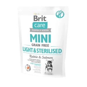 Brit Care Mini® Dog Grain Free Light & Sterilised 400gr